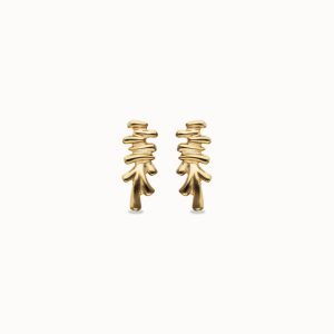 18k gold plated earrings